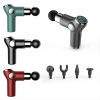 Color: Red, style: Button type - Muscle Relaxation Massage Equipment Neck Membrane Grab