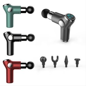 Color: Red, style: Button type - Muscle Relaxation Massage Equipment Neck Membrane Grab