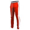 Color: Rood, Size: XXL - Men's casual leggings sport trousers