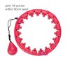 Color: 19 Pink - The Bew Thin-waisted Hoop Won't Fall Off