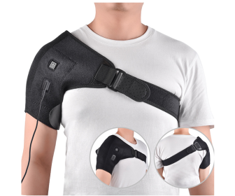 Color: US Boxed - Electric heating pad with one shoulder