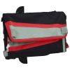 vidaXL Bike Trailer Black and Red 99.2 lb Iron