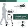 Aluminum Alloy Rehabilitation Auxiliary Walking Foldable Standard Walker