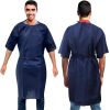 Medical Supply Disposable Isolation Gown X Large Size 10 Pack of Navy Blue 50 GSM Polypropylene Disposable Gowns Medical with Neck and Waist Ties Isol