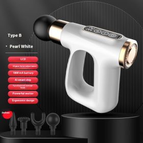 Color: Style B White 32 Block - Pulse Heating Mini Massage Gun
