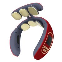 Color: Red B - Cervical Massager Shoulder And Neck Protector